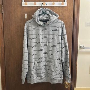 Diamond supply co Arabic script hoodie